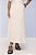Conjunto De Saia Maxi Midi Cru Em Malha Natural Com Bolsos Frontais Titanium - 28084 - Imagem 4