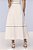 Conjunto De Saia Maxi Midi Off White Detalhe Em Vivo Azul E Off White Titanium - 28138 - Imagem 7