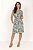 Vestido Estampado Em Malha Com Manga Morcego Curta E Acompanha Faixa - 4221510 - Imagem 1