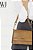 Bolsa Caramelo Transversal Grande Lezard Com Divisórias WJ Acessórios - 046229 - Imagem 5