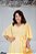 Vestido Amarelo Xadrez Em Crepe Acompanha Faixa Montaria - 11317 - Imagem 3