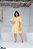 Vestido Amarelo Xadrez Em Crepe Acompanha Faixa Montaria - 11317 - Imagem 4