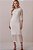 Vestido Maxi Midi Off White Renda Texturizada Tatá Martello - 6142 - Imagem 3