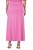 Conjunto De Saia Maxi Midi Rosa Em Ponto Roma Com Bolsos Hapuk - 49450 - Imagem 6