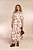 Vestido Maxi Midi Estampado De Mocha E Off White Em Viscoflow Doce Trama - 106232 - Imagem 1