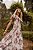 Vestido Longo Estampado Em Tule De Manga Curta Doce Trama - 106446 - Imagem 2