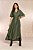 Vestido Verde Assimétrico Em Viscose Com Poliamida Doce Trama - 106424 - Imagem 1