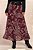 Saia Maxi Midi Estampada Em Chiffon Brilho Maquinetado Doce Trama - 106171 - Imagem 2