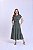 Vestido Maxi Midi Verde Em Malha De Algodão Três Marias Hapuk - 62076 - Imagem 1