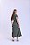 Vestido Maxi Midi Verde Em Malha De Algodão Três Marias Hapuk - 62076 - Imagem 2
