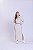 Conjunto De Saia Maxi Midi Bege Em Malha Texturizada Hapuk - 49556 - Imagem 1
