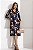 Vestido Midi Estampado Transpassado Em Malha Stretch Clamila - 10908 - Imagem 1