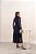 Conjunto Azul De Saia Maxi Midi E Blusa De Manga Longa Em Tule Jany Pim - 7070 - Imagem 2