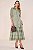 Vestido Maxi Midi Verde Com Guipir E Acompanha Cinto Fascínius - 0303186 - Imagem 1