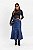 Saia Maxi Midi Jeans Sereia Com Fenda Frontal Elegance All Curves - 172358 - Imagem 1