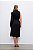 Vestido Midi Bicolor Com Botões Frontais E Detalhe De Cinto Elegance All Curvers - 053742 - Imagem 2