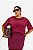 Blusa Bordô Em Malha De Algodão Com Detalhe De Botões Elegance All Curves - 035421 - Imagem 1