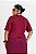 Blusa Bordô Em Malha De Algodão Com Detalhe De Botões Elegance All Curves - 035421 - Imagem 2