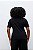 Blusa Preta Em Malha De Algodão Com Termocolante Elegance All Curves - 035543 - Imagem 2