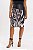 Saia Com Recorte Preto Em PU E Animal Print Em Malha Stretch Elegance All Curves - 042302 - Imagem 1