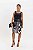 Saia Com Recorte Preto Em PU E Animal Print Em Malha Stretch Elegance All Curves - 042302 - Imagem 2