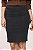 Saia Reta Jeans Black Com Bolsos Frontais E Traseiros Titanium - 28163 - Imagem 1