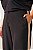 Calça Plus Size Preta Pantalona Em Viscopoly Com Recorte Bege Vocco Plus - 26678 - Imagem 2