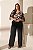 Calça Plus Size Preta Pantalona Em Crepe Com Bolsos Frontais Vocco Plus - 26691 - Imagem 1