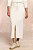 Conjunto De Saia Maxi Midi Off White Em Moletinho Com Zíper Frontal Doce Trama - 106461 - Imagem 3