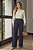 Camisa Plus Size Off White Com Recortes E Detalhes De Entremeios Dazul - 6451 - Imagem 2