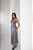 Vestido Maxi Midi Estampado Em Tule Sem Manga Doce Trama - 107323 - Imagem 2
