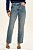 Calça Reta Slim Em Jeans Médio Com Bolsos Frontais E Traseiros Doce Trama - 106675 R003 - Imagem 1