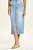 Saia Maxi Midi Jeans Com Fenda Frontal E Bolsos Doce Trama - 106523 - Imagem 2