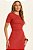 Vestido Maxi Midi Telha Com Franzido E Fendas Laterais Doce Trama - 106952 - Imagem 2