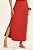 Vestido Maxi Midi Telha Com Franzido E Fendas Laterais Doce Trama - 106952 - Imagem 3