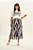 Saia Plus Size Maxi Midi Estampada De Azul Em Tule Quatro Marias Doce Trama - 106720 - Imagem 2