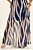 Vestido Plus Size Longo Estampado De Azul Em Tule E Acompanha Cordão Doce Trama - 106721 - Imagem 3