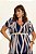 Vestido Plus Size Longo Estampado De Azul Em Tule E Acompanha Cordão Doce Trama - 106721 - Imagem 2