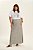 T-Shirt Plus Size Off White Com Estampa Frontal Em Meia Malha Pure Sunshine Doce Trama - 106792 - Imagem 2