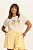 T-Shirt Plus Size Cru Com Estampa Frontal Em Meia Malha Viscolinho Doce Trama - 106807 - Imagem 1