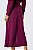 Saia Maxi Midi Burgundy Com Detalhe De Botões Frontais Orgânicos - 13928 - Imagem 2