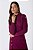 Blusa Burgundy De Manga Longa Com Gola Alta E Detalhe De Botões - 14004 - Imagem 5