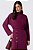 Blusa Burgundy De Manga Longa Com Gola Alta E Detalhe De Botões - 14004 - Imagem 1