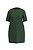 Vestido Plus Size Verde De Manga Curta Com Bolsos Laterais - 00627 - Imagem 2