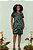 Vestido Plus Size Verde Em Viscopoly Com Elastano E Estampa Frontal Em Crepe - C0379 - Imagem 1