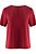 Blusa Vermelha Em Viscopoly Com Elastano E Detalhe De Abertura Frontal - C0221 - Imagem 3
