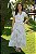 Vestido Maxi Midi Estampa Floral Transpassado Acompanha Faixa Jany Pim - 7250 - Imagem 1