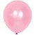 Bexiga Balão Metalizado Cintilantes Rosa Pink Super Brilhantes 10 Polegadas Com 25 Unidades - Imagem 3