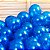 Bexiga Balão Metalizado Cintilantes Azul Escuro Super Brilhantes 10 Polegadas Com 25 Unidades - Imagem 4