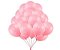 Balão Bexiga Candy Color Rosa Claro Pacote 25 Unidades - Imagem 1